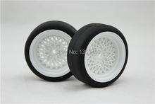 Neumáticos de desviación neumático con borde de rueda ClassicNW 6mm offset (Material blanco) apto para coche de derrape 1:10, alta velocidad, RC 1/10, 4 Uds. 2024 - compra barato