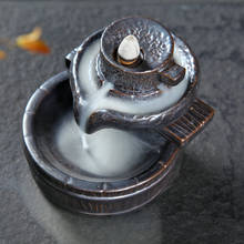 Incense Or Burner Creative Home Decor Lotus Bergamot Incense Censer Backflow Incense Burner Use In The Home Office Teahouse 2024 - buy cheap