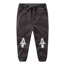 Спортивные штаны для мальчиков Jumping Meters, брендовые весенние леггинсы для мальчиков, одежда для мальчиков, хлопковые брюки для маленьких мальчиков, детская одежда 2024 - купить недорого