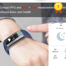 2018 Blood Pressure Pulsometer Smart Band PPG ECG Smart Bracelet fitess ActivityTracker Heart Rate Pedometer Fitness Wristband 2024 - buy cheap