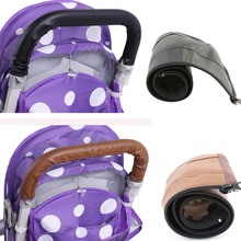 Baby Stroller Armrest Cover Case PU Leather Protective Cover Handle Wheelchairs Foldable And Washable Stroller Accessories 2024 - buy cheap