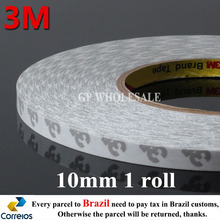 1x 10mm*50 meters 3M 9080 2 Sides Adhesive Tape High Temperature Resist for LED Strip, Auto Anti-bump Strip Adhesive 2024 - buy cheap