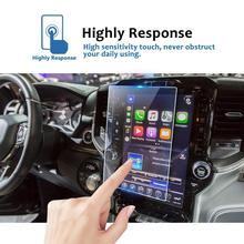 RUIYA-Protector de pantalla de navegación para coche, accesorios de pegatinas para Interior de coche, para 1500 Uconnect, 12 pulgadas, 2019 GPS, Centro táctil 2024 - compra barato