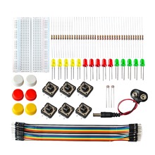 Kit de iniciación UNO R3, Mini Placa de pruebas LED, botón de cable de puente para arduino, Kit Diy 2024 - compra barato