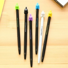 48 pcs/Lot Cute cat gel-ink pen Wholesale pens zakka Kawaii Stationery Canetas papelaria Office accessories school supplies 6579 2024 - buy cheap