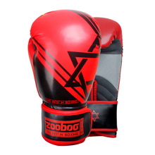 Zooboo-guantes de boxeo Muay Thai MMA para adultos, manoplas de Kickboxing, Equipo de Boxeo, Sanda Wushu, bolsa de Sparring, DCO 2024 - compra barato
