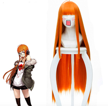 Game Persona 5 Cosplay Wig Futaba Sakura Cosplay Wig Orange Women Hair Heat Resistant Synthetic Wig Halloween Carnival Party Wig 2024 - buy cheap