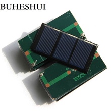 BUHESHUI 0.2W 1.5V Mini Solar Cell Polycrystalline DIY Solar Panel Charger For 1.2V Battery Light  Toy Panel Study 30*60MM 10pcs 2024 - buy cheap