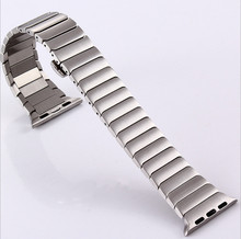 Wholesale 10PCS/lot 316L stainless steel watch straps watchband Link Bracelet strap for iwatch For Apple watch band 42mm 38mm 2024 - buy cheap