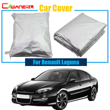 Cawanerl capa de carro anti uv protetor solar chuva neve resistente capa proteção para renault laguna 2024 - compre barato