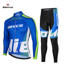 Men Long Sleeves Cycling clothing Jersey Set Cycling Maillot Sport Uniform MTB Bicycle Clothes Tight Jacket Men Cycle Clothes 2024 - buy cheap