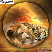 Dispaint Completo Quadrado/Rodada Broca 5D DIY Pintura Diamante "amigo Animais cenário" 5D 3D Bordado Ponto Cruz home Decor A12749 2024 - compre barato