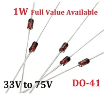 1W 50PCS 1N4752A/33V 1N4753A/36v 1N4754A/39V 1N4755A/43V 1N4756A/47V 1N4757A/51V 1N4758A/56V 1N4759A/62V 1N4760A/68V 1N4761A/75V 2024 - buy cheap