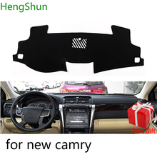 For Toyota camry 2013 2014 2015 2016 Car Styling Dash Mat Dashmat Dashboard Sticker Cover Sun Shade Dash Board Cover Carpet 2024 - buy cheap