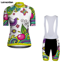 Sptgrvo lairschdan 2020 verde das mulheres mountain bike outfit uniformes ciclismo feminino conjunto de roupas de bicicleta mtb kit 2024 - compre barato