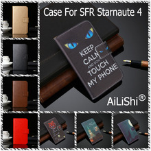 AiLiShi PU Leather Case For SFR Starnaute 4 Luxury Flip Protective Cover Wallet With Card Slots Starnaute 4 SFR Case In Stock 2024 - buy cheap