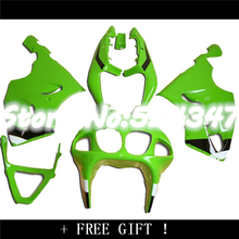 Kit de carenagem de motocicleta kawasaki, novo, verde, ninja zx7r, 96, 97, 98, 99, 00, 01, 02, 03, zx, 7r, 1996, 1999 2024 - compre barato