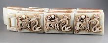 Chinese natural jade hand-carved dragons to ward off bad luck, the old belt 2024 - buy cheap