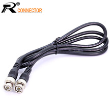 1pc BNC Male To Male Adapter Cable Connector For CCTV Camera BNC Connector Cable Camera BNC Accessories 1 Meter 2024 - buy cheap
