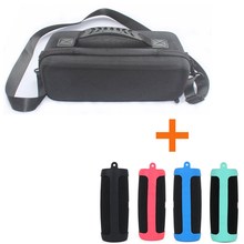 Newest 2 in 1 EVA Hard Travel Zipper Bag+ Soft Silicone Case Cover for JBL Charge 4 Bluetooth Speaker For JBL Charge4 Column 2024 - buy cheap