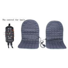 Almohadillas térmicas para asiento de coche, par de almohadillas de calefacción para mantener el calor, fundas de asientos, garantía de calidad, 12v, novedad de 2018 2024 - compra barato