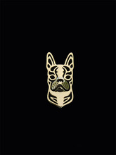 Broches de Boston Terrier para mascota, joyería de moda, mano de rey, 1 Uds. 2024 - compra barato