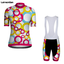 Велосипедные майки SPTGRVO LairschDan, Женский комплект с коротким рукавом, велосипедный костюм, летняя одежда, одежда для горных велосипедов, одежда для велоспорта, комплект одежды 2024 - купить недорого