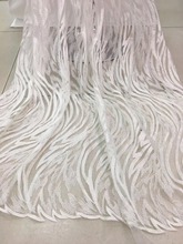 L-8279 Nigerian lace fabrics african net lace fabric for wedding high quality french lace fabric with beads 2024 - buy cheap