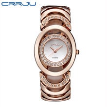 CRRJU Luxury Women Watch Famous Brands Gold Fashion Design Bracelet Watches Ladies Women Wrist Watches Relogio Femininos 2024 - buy cheap