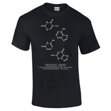 Dna Molecules Thymine Adenine Cytosine Guanine Shirt Police Forensics T Shirts Fashion 2019 Summer New Men Cotton Print T Shirt 2024 - buy cheap