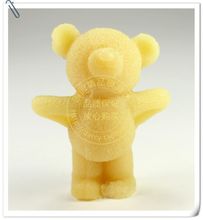 Силиконовая форма для мыла в виде медведя, форма в виде свечи, 3d фотообои, формы для рукоделия S249 2024 - купить недорого