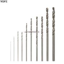 10Pcs Mini High Speed White Steel Twist HSS Drill Bit Set For Dremel Rotary Tool 2024 - buy cheap