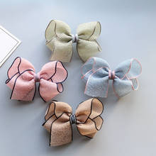 Wholesale Boutique 20pcs Fashion Cute Bow Hairpins Solid Kawaii Bowknot Hair Clips Princess Headwear Hair Accessories 2024 - buy cheap