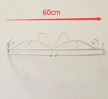 60cm.Wrought Iron Bed Frame Mantle Mosquito Net Mantle Curtain Holder Fashion Furniture Princess Rack 2024 - buy cheap