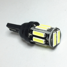 Bombillas LED W5W T10 100 10 SMD para luces de liquidación, lámpara de Panel de 12V de repuesto, cuña blanca para coche, 7020 piezas, 194 168 2024 - compra barato