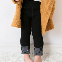 Calça legging infantil de inverno, calça de malha de veludo para crianças, calças para bebês meninos e meninas 2024 - compre barato