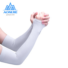 AONIJIE UV Sun Protection Cooling Arm Sleeve Cover Arm Cooler Warmer For Gloves Running Golf Cycling Driving Ice Fabric 2024 - buy cheap