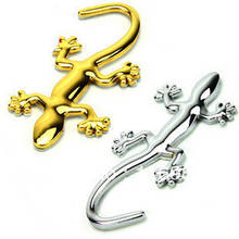 1pcs Lizard Car Emblem Badge Decal Logo Sticker Car Truck Motorcycle Bike Accessories Silver,Gold 2024 - buy cheap