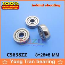 sliding door pulley spherical bearings arc track pulley Ball bearings UC638 CS638ZZ 8*28*8 MM CS638 2024 - buy cheap