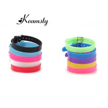 Keamsty Keeper  Neon Silicone Bracelet for  Keeper Bracelet  10pcs / lot 2024 - buy cheap