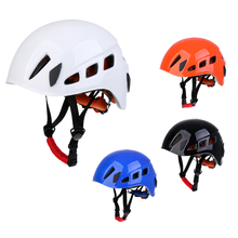 Safety Rock Climbing Mountaineering Caving Rappelling Rescue Helmet With Air Vent Scaffolding Head Protector 2024 - buy cheap