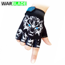 WarBLade-guantes de medio dedo para niños, manoplas para ciclismo, correr, deportes al aire libre 2024 - compra barato