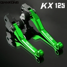 Palancas de embrague de freno para motocicleta KAWASAKI, accesorios para moto de cross, KX125, KX, 125, KX-125, 2006, 2007, 2008 2024 - compra barato