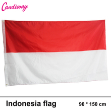 Bandeira de indonésia para áreas internas e externas, 3x5 pés/90*150cm, bandeira da ásia para festa/decoração de casa 2024 - compre barato