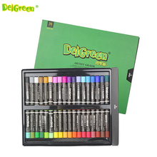 Delgreen 12/24/36 Colors Non-Toxic Crayons Artistic Oil Painting Stick Oil Pastel Drawing For Children School Office Art Supplie 2024 - buy cheap