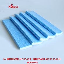 Filtro purificador de ar, 5 peças para daikin k017a4 câ017a4e mc70kmv2 filtros de substituição acessórios 2024 - compre barato