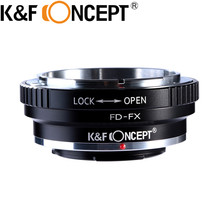 K&F Concept FD-FX Lens Adapter for Canon FD Mount Lens to Fujifilm FX Mount X-Pro1 X-E1 X-A1 X-M1 Cameras Body 2024 - buy cheap