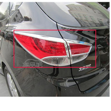 ABS хромированный чехол для фары после 2010-2012 Hyundai ix35 автомобильный Стайлинг 2024 - купить недорого