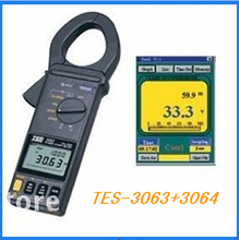 TES-3063 + 3064 Power AC/DC Clamp Meter 2024 - buy cheap