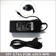19V 4.74A 90W AC Adapter Universal Laptop  Charger For Netbook Asus M6800 X83V M50Sa M70Sa N80Vc U3S PA-1900-24 2024 - buy cheap